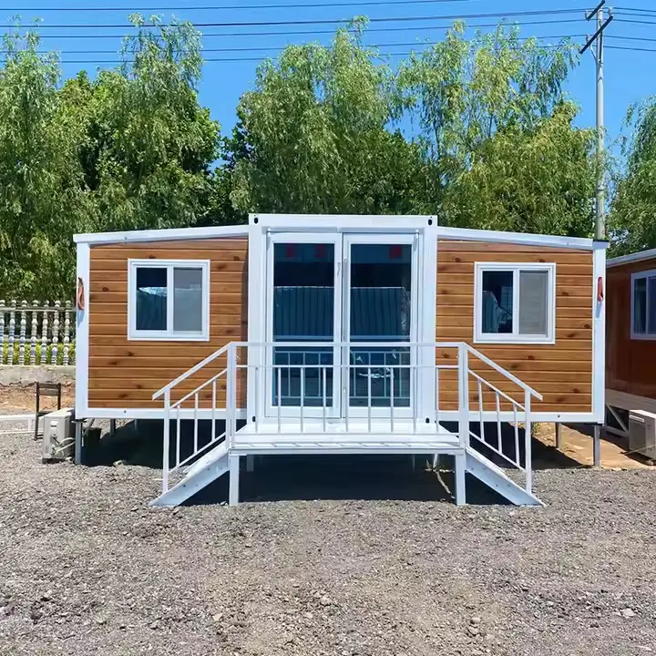 Những vật liệu nào thường được sử dụng trong nhà container có thể mở rộng?