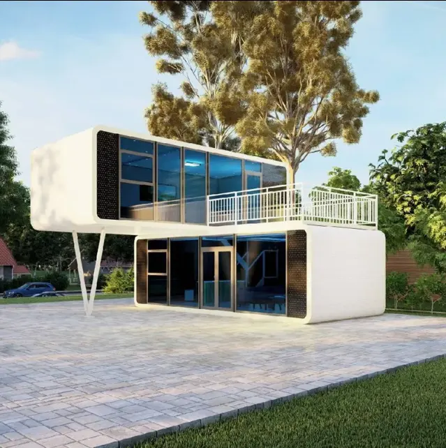 Nhà cabin táo sang trọng